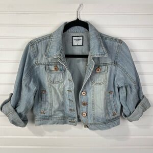 Highway Jeans Girls Juniors Medium Cuffed Jean Jacket